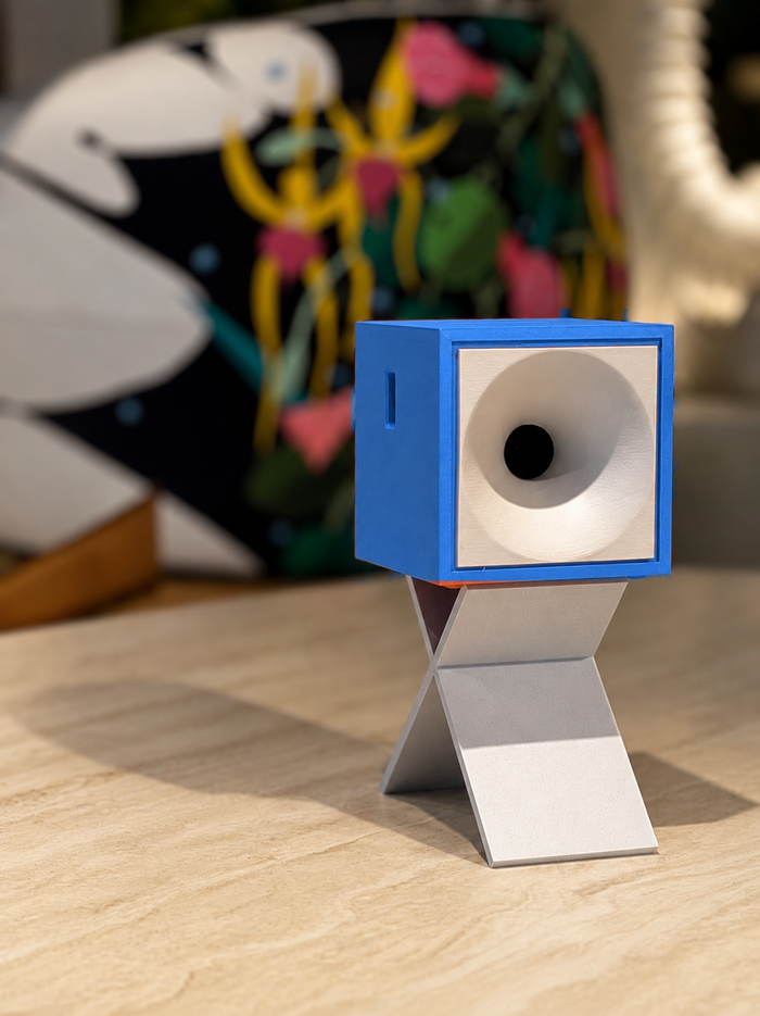 Cornetta Cube — Blue