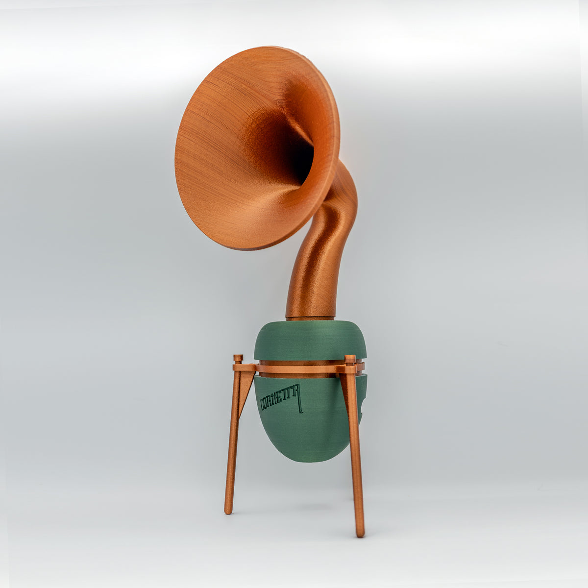COPPER & DARK GREEN