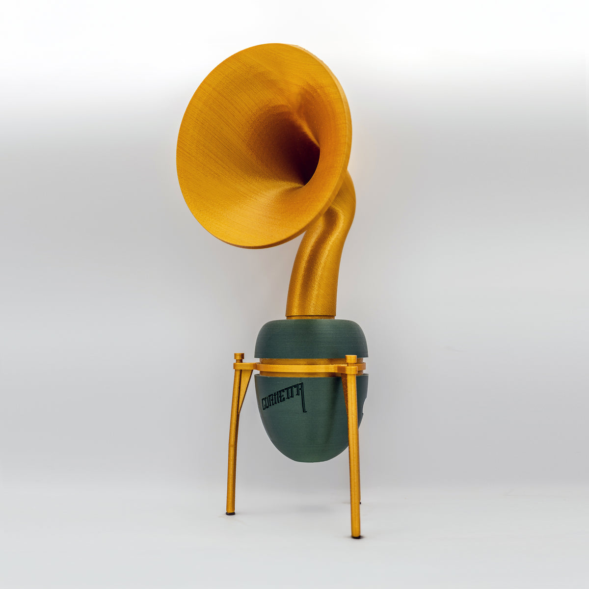 GOLD & DARK GREEN