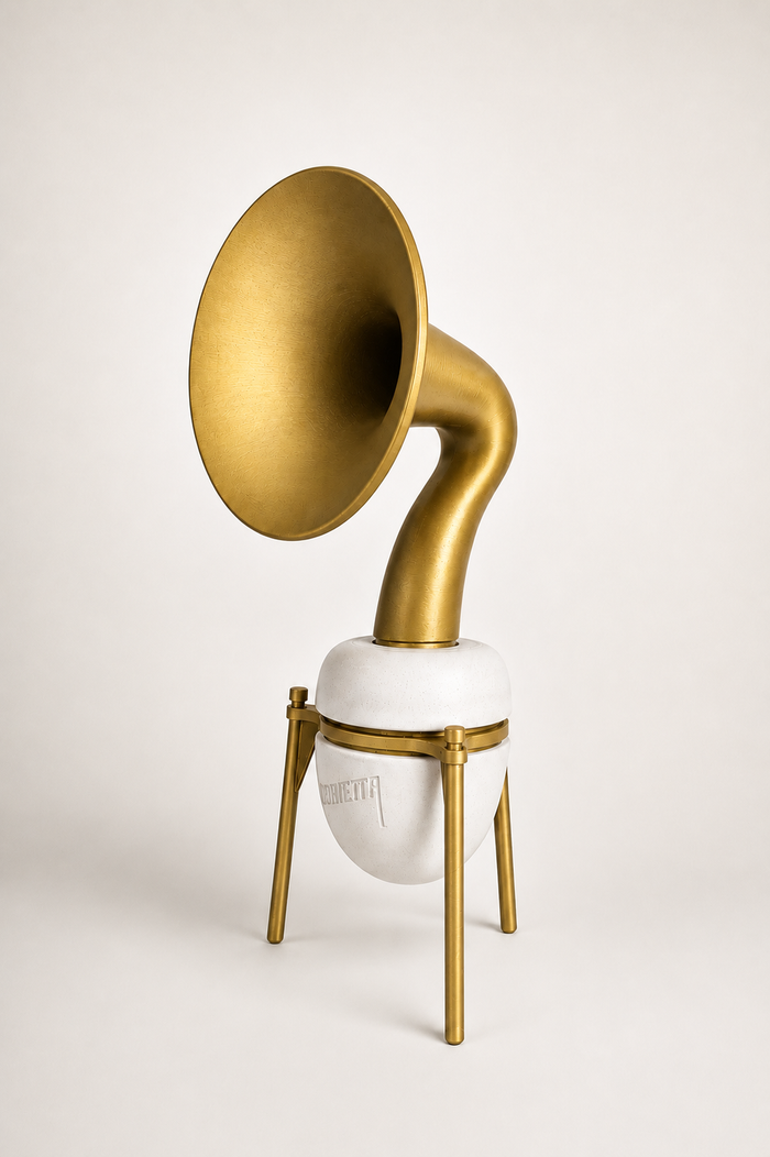 Cornetta Classic — Brass Porcelain
